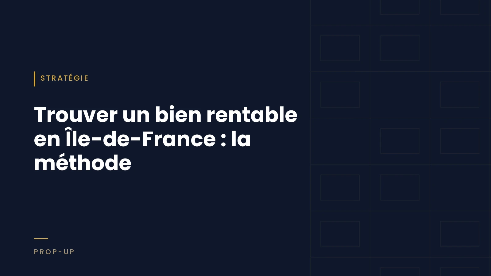 Couverture de l'article, catégorie Stratégie, sur fond bleu nuit